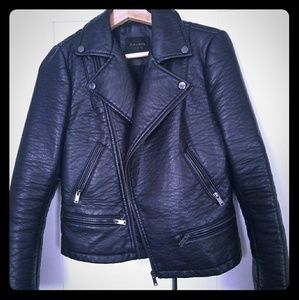 Zara leather jacket
